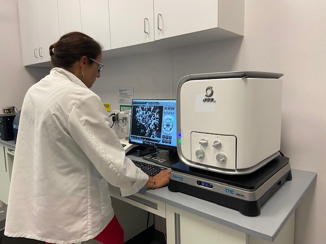 Fluid Air testing lab for oral solid dosage processes