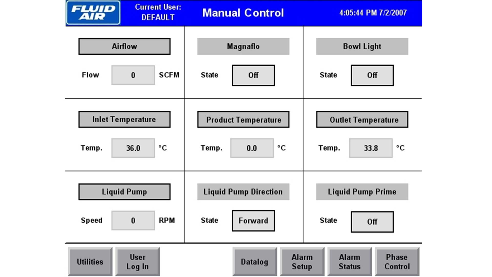 Batch Architect Manual Control Options