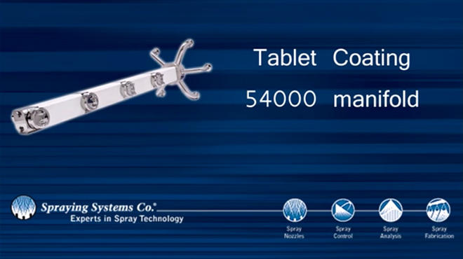 54000 Tablet Coating Manifold